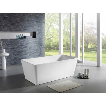 Lavita Rilassa Wanna Dwuosobowa 170x80 345l Wolnostojąca Biała 10 Lat Gwarancji