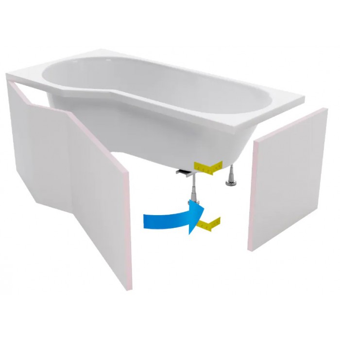 Obudowa Flex System do wanny BE SPOT 160x80 do...