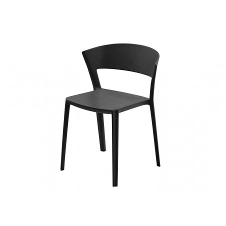 Krzesło JASPER czarne - polipropylen