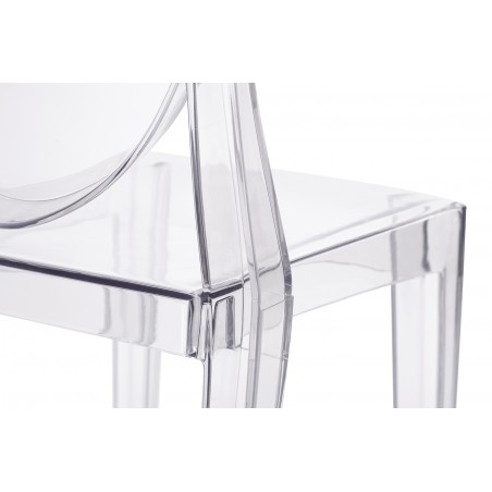 Krzesło VICTORIA transparentne - poliwęglan