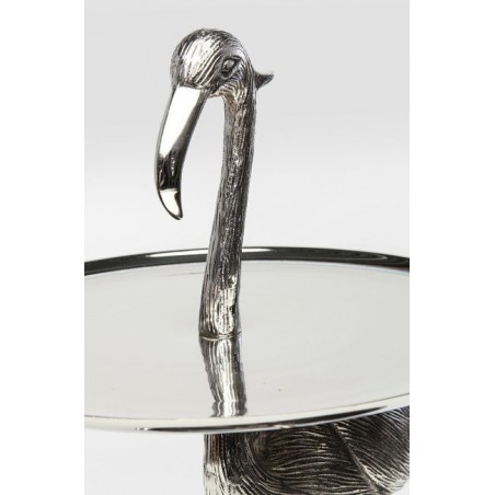 KARE patera / etażerka FLAMINGO srebrna