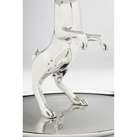 KARE patera / etażerka BUNNY srebrna