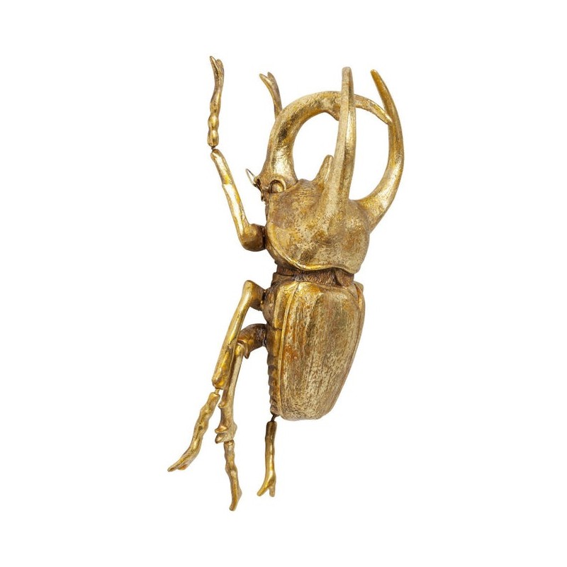 KARE dekoracja ścienna ATLAS BEETLE złota