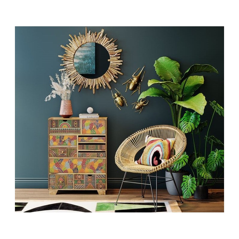 KARE dekoracja ścienna ATLAS BEETLE złota