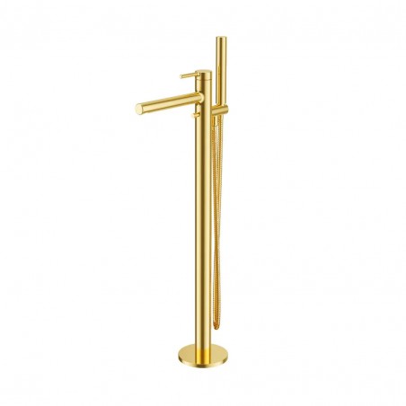 Excellent PI Bateria wannowa wolnostojąca złota