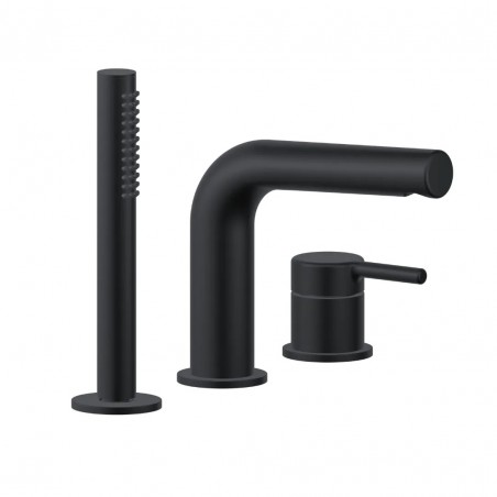 Excellent PI Bateria nawannowa 3-otworowa czarny mat