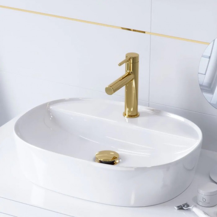 Excellent PI Bateria Umywalkowa Złota