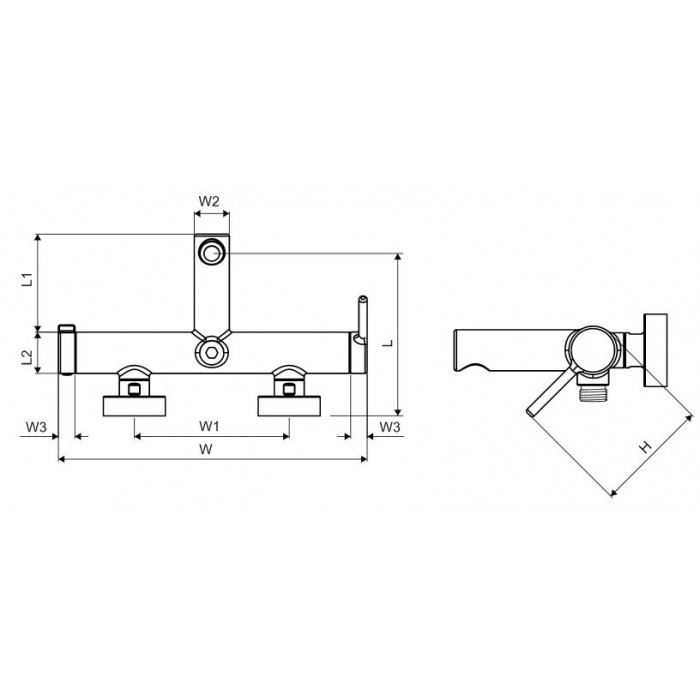 Excellent PI Bateria Wannowa Czarna