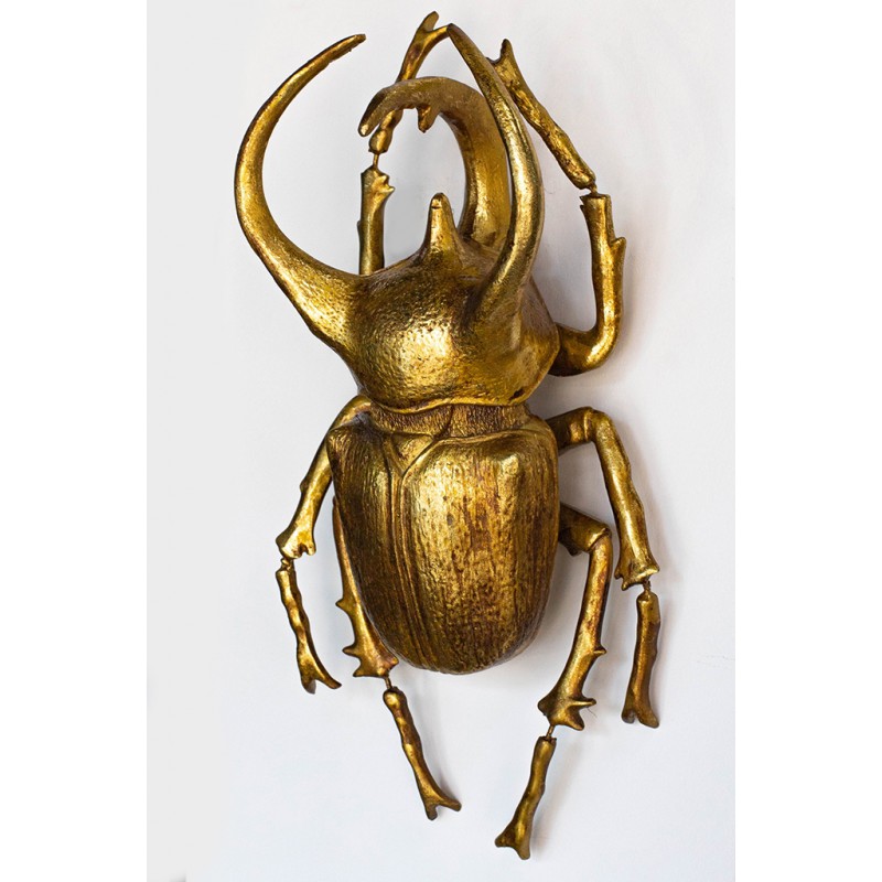 KARE dekoracja ścienna ATLAS BEETLE złota