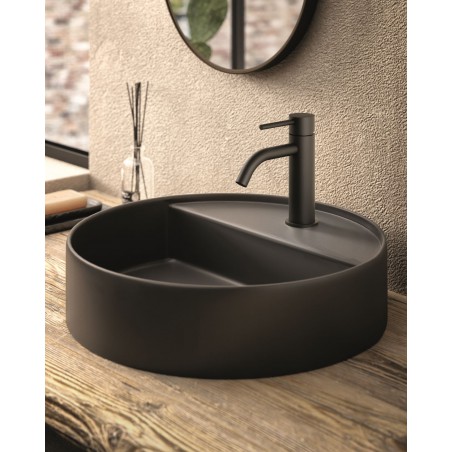 Paffoni Light Bateria umywalkowa Czarny mat