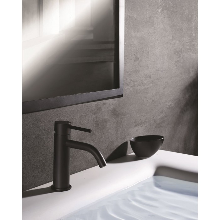 Paffoni Light Bateria umywalkowa Czarny mat