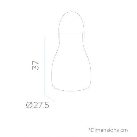 NEW GARDEN lampa przenośna KURBY 38 SOLAR SMARTECH + BATTERY