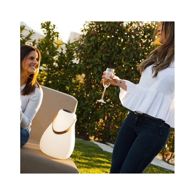 NEW GARDEN lampa przenośna KURBY 38 SOLAR SMARTECH + BATTERY