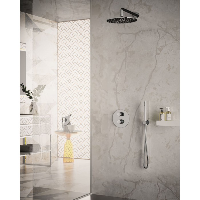 Paffoni Light Zestaw podtynkowy TERMOSTATYCZNY...