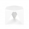Stolik CLOVE biały - polipropylen