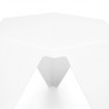 Stolik CLOVE biały - polipropylen