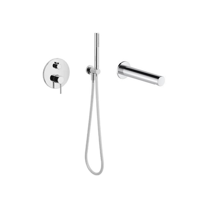 PI Zestaw wannowo-prysznicowy podtynkowy z...