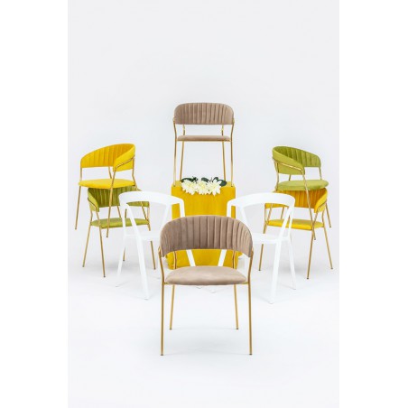 Krzesło MARGO żółte