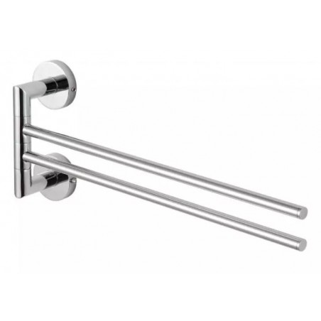 Stella Classic Wieszak na ręcznik / dwuramienny ruchomy chrom