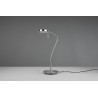Trio Lampa biurkowa MONZA 523310107 srebrny i odcienie srebra