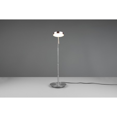 Trio Lampa biurkowa MONZA 523310107 srebrny i odcienie srebra