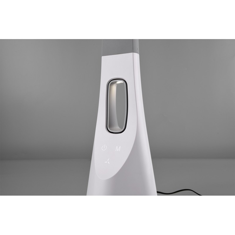 RL Lampa biurkowa VENTO R50381101 biały, szary i odcienie szarości