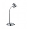 Trio Lampa biurkowa NARCOS 573190107 srebrny i odcienie srebra