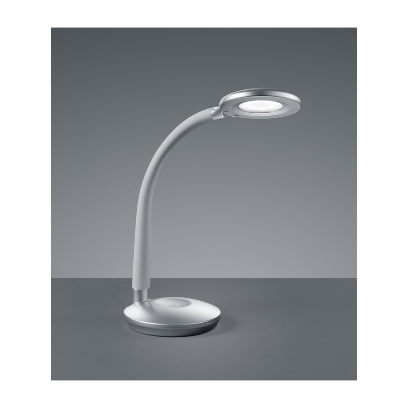 RL Lampa biurkowa COBRA R52721187 srebrny i odcienie srebra