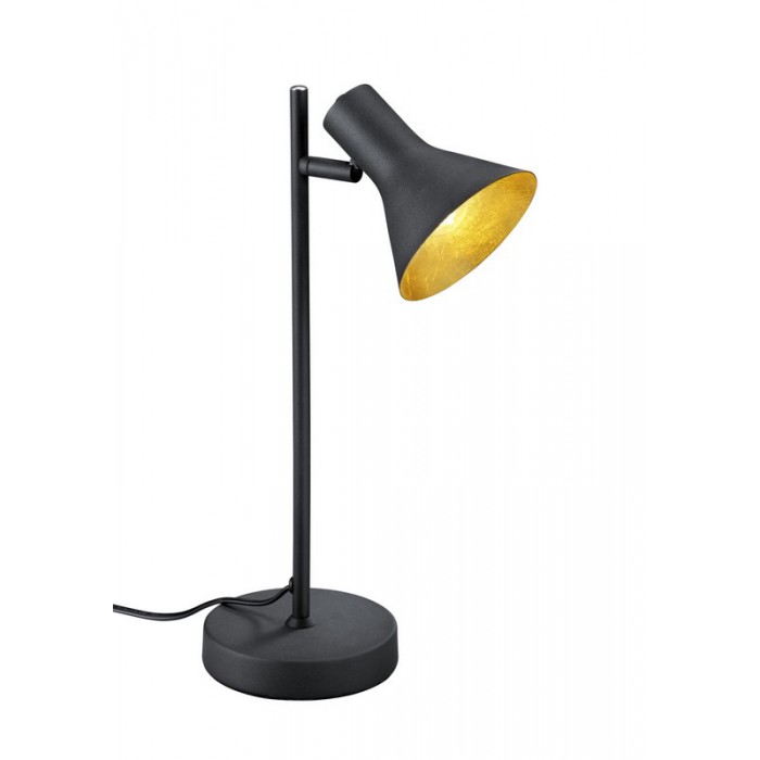 RL Lampa biurkowa NINA R50161002 czarny, złoty i odcienie złota
