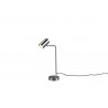 Trio Lampa biurkowa MARLEY 512400107 srebrny i odcienie srebra