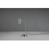 Trio Lampa biurkowa MARLEY 512400107 srebrny i odcienie srebra