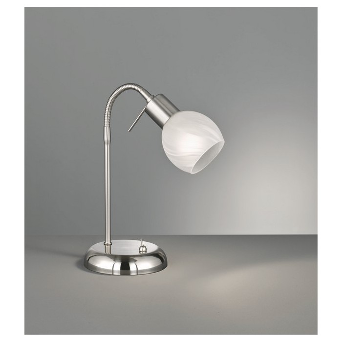 RL Lampa biurkowa ANTIBES R50171007 srebrny i odcienie srebra