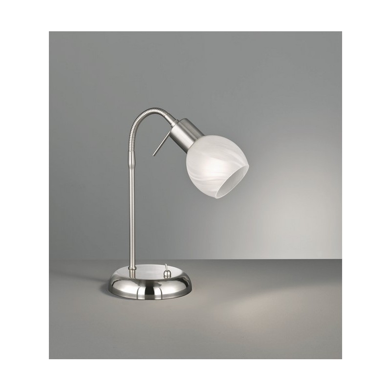 RL Lampa biurkowa ANTIBES R50171007 srebrny i odcienie srebra