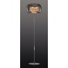 Trio Lampa podłogowa VAPORE 411210406 srebrny i odcienie srebra