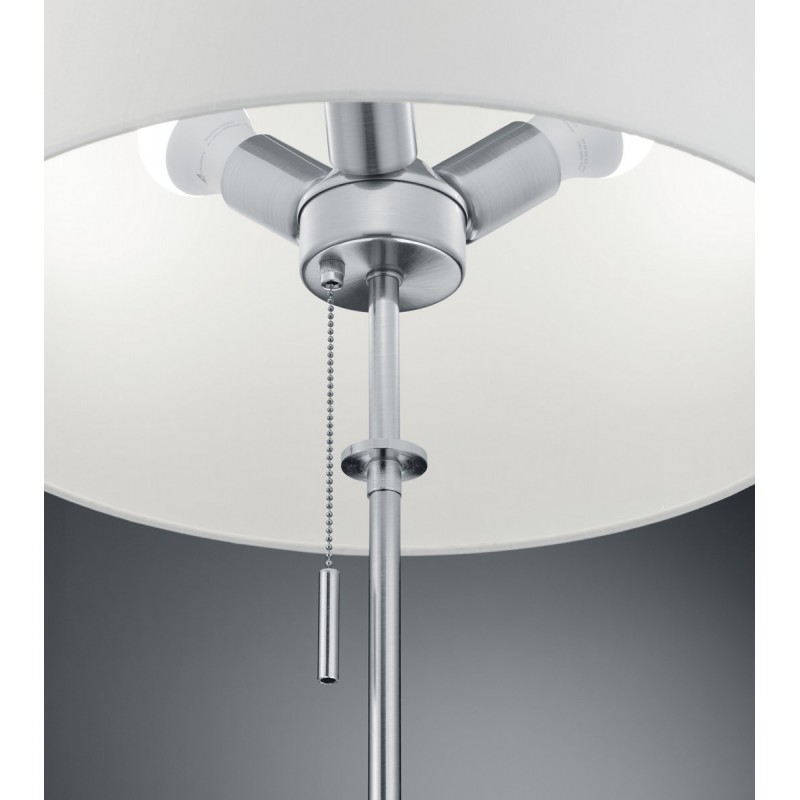Trio Lampa podłogowa LYON 409100307 srebrny i odcienie srebra