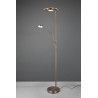 Trio Lampa podłogowa BARRIE 424210304 złoty i odcienie złota