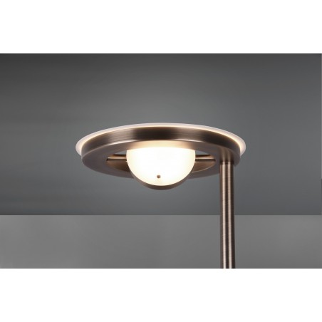 Trio Lampa podłogowa BARRIE 424210304 złoty i odcienie złota