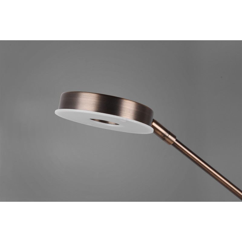 Trio Lampa podłogowa BARRIE 424210304 złoty i odcienie złota