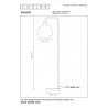 Lucide Lampa podłogowa JULIUS 34738/01/65 czarny, czarny