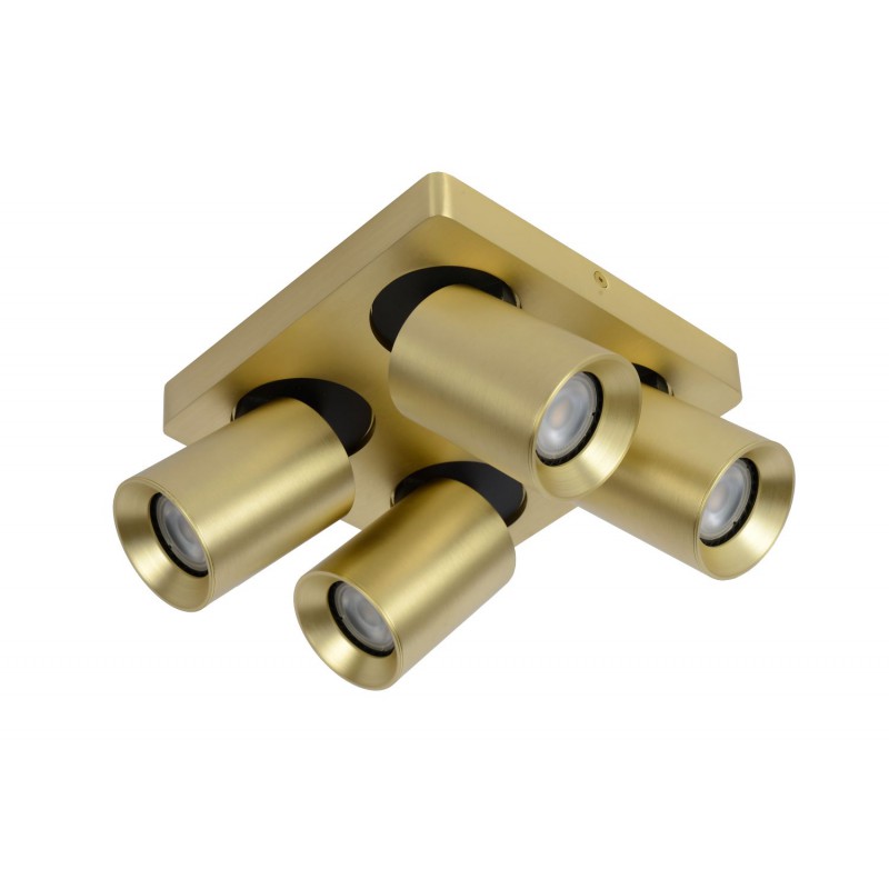 Lucide Reflektor sufitowy NIGEL 09929/20/02 złoty i odcienie złota