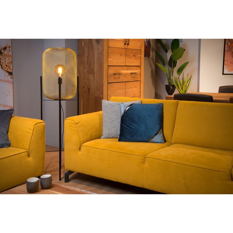 Lucide Lampa podłogowa MESH 45785/01/02 złoty i odcienie złota, czarny