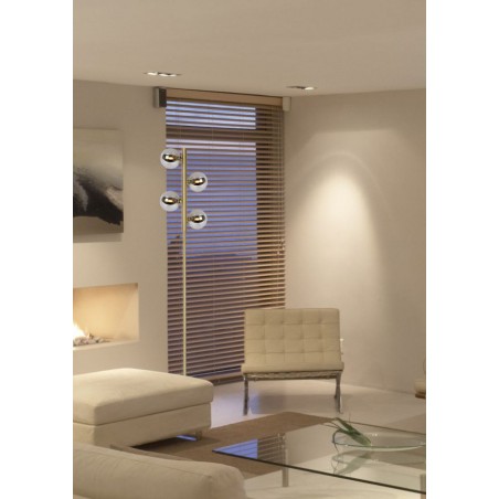 Lucide Lampa podłogowa TYCHO 45774/04/02 złoty i odcienie złota