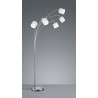 RL Lampa podłogowa TOMMY R46330501 srebrny i odcienie srebra, biały