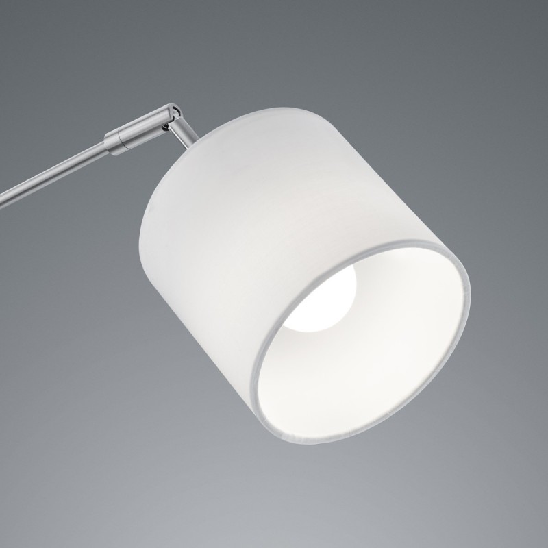 RL Lampa podłogowa TOMMY R46330501 srebrny i odcienie srebra, biały