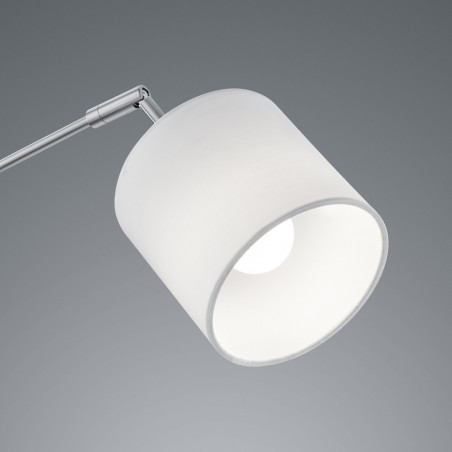 RL Lampa podłogowa TOMMY R46330501 srebrny i odcienie srebra, biały