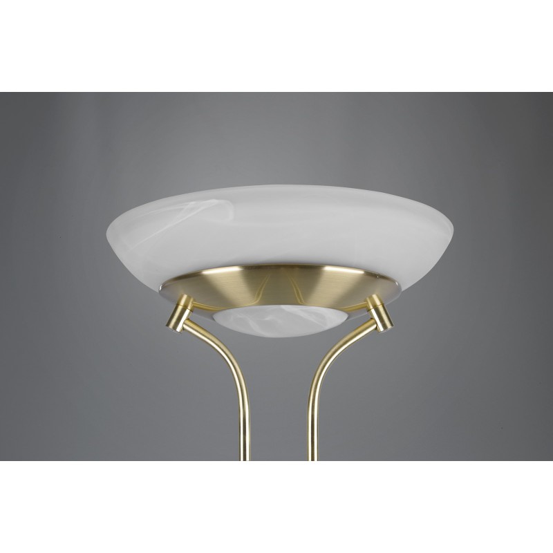 RL Lampa podłogowa ORSON R40073508 złoty i odcienie złota, biały