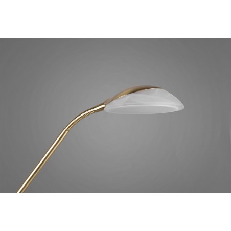 RL Lampa podłogowa ORSON R40073508 złoty i odcienie złota, biały