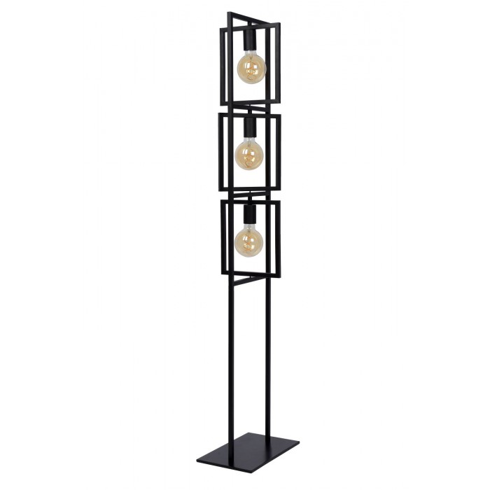 Lucide Lampa podłogowa LUUK 00726/03/30 czarny