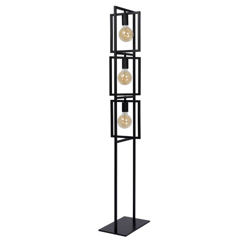 Lucide Lampa podłogowa LUUK 00726/03/30 czarny