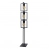 Lucide Lampa podłogowa LUUK 00726/03/30 czarny